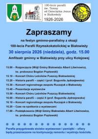 Festyn gminno-parafialny w Białowieży