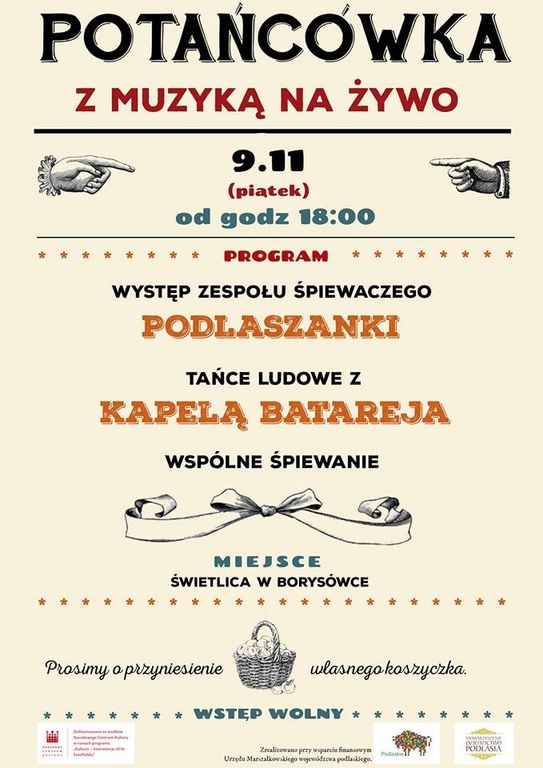 Potancowka z muzyka na zywo w Borysowce