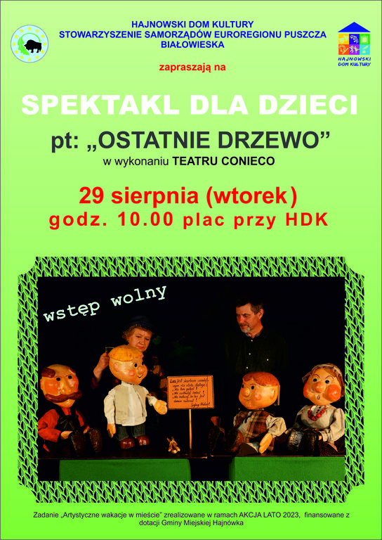 OSTATNIE DRZEWO 29.08.2023