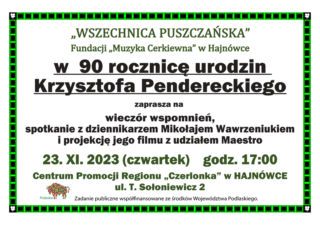 Penderecki 23.11.2023