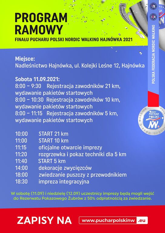 Program Ramowy Final Nordic Walking2021