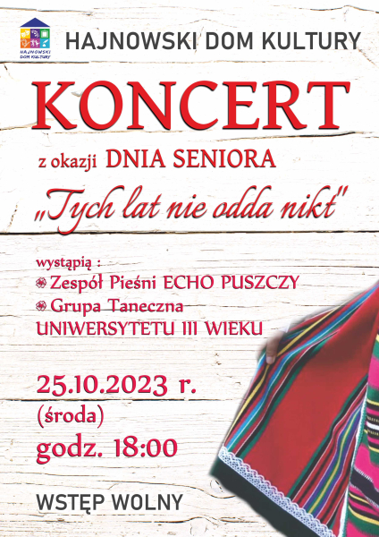 dzien seniora 25.10.2023