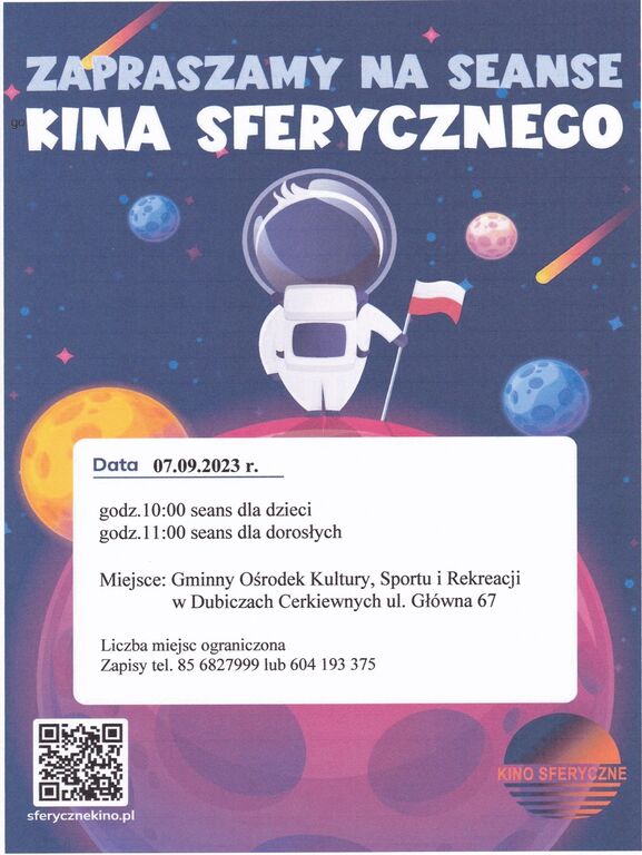 kino sferyczne 07.09.2023