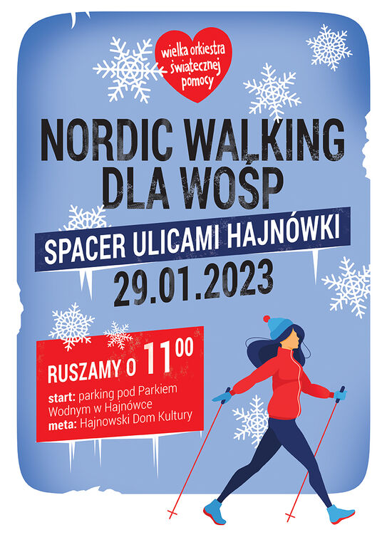 nordic walking dla wosp 29.01.2023