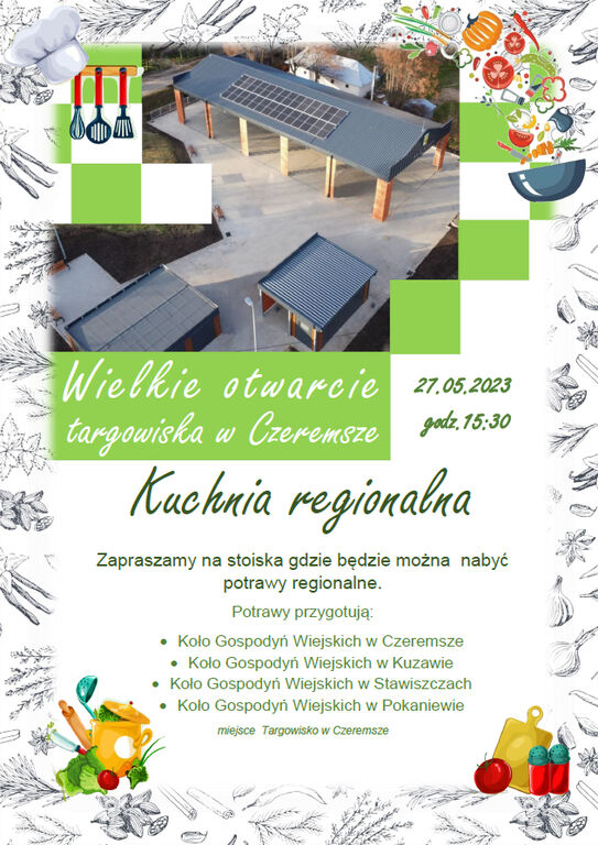 otwarcie targowiska czeremcha 27.05.2023