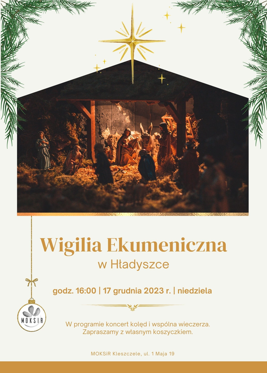 wigilia ekumeniczna 17.12.2023