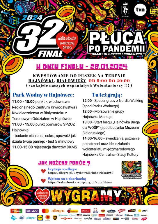 32 final wielkiej orkiestry swiatecznej pomocy 28.01.2024a