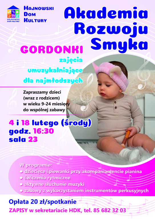 Akademia Rozwoju Smyka 4 i 8 lutego 2026