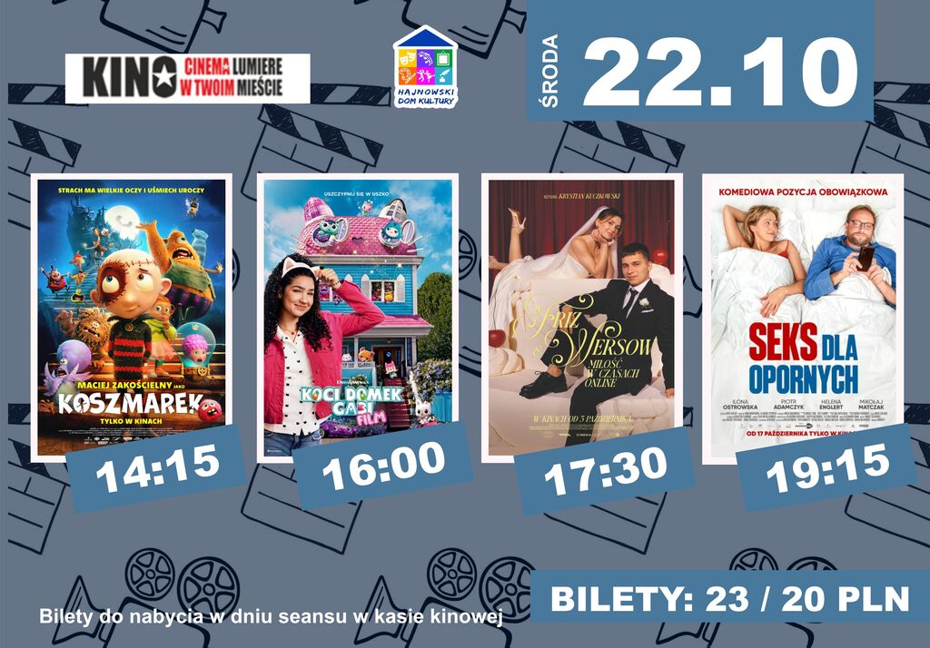 KINO Wydarzenie 22.10 1
