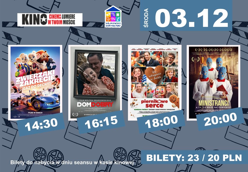 KINO wydarzenie 03.12