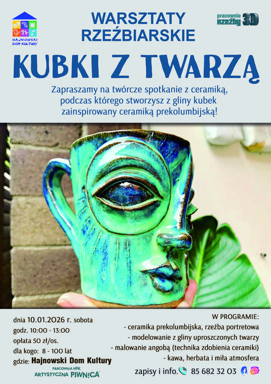 PLAKAT Rzezba 3D 10.01.26