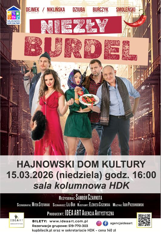 Plakat Niezly burdel