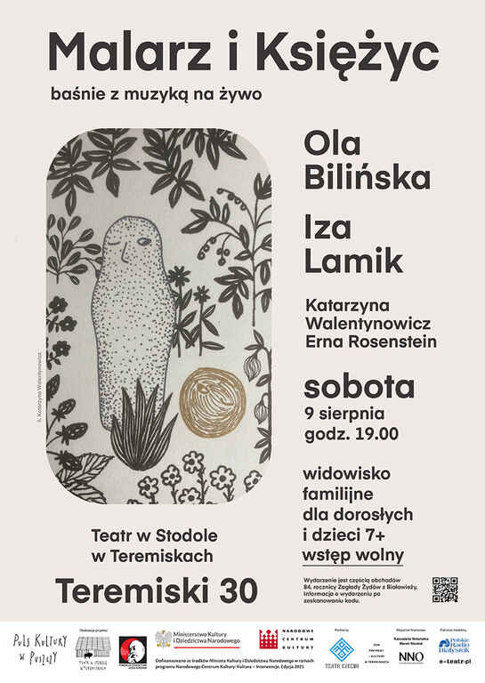 Plakat Malarz i Ksiezyc