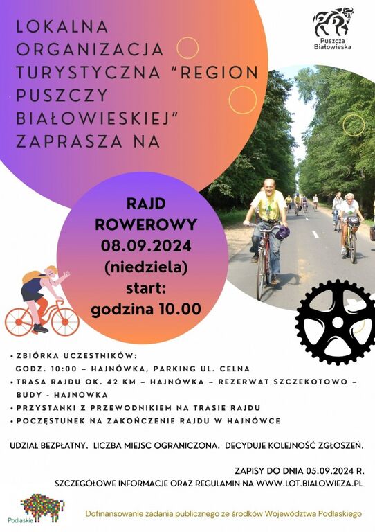Rajd Rowerowy 08.09.2024