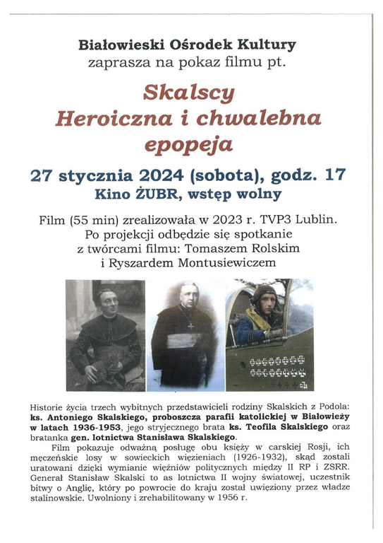 Skalscy plakat 1
