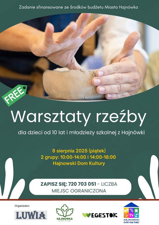 Warsztaty rzezby 08.08.2025