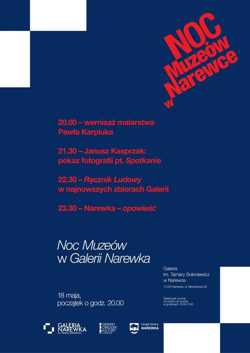 noc muzeow Narewka 18.05.2024