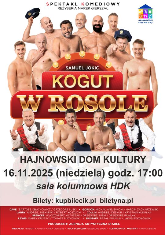 plakat kogut w rosole