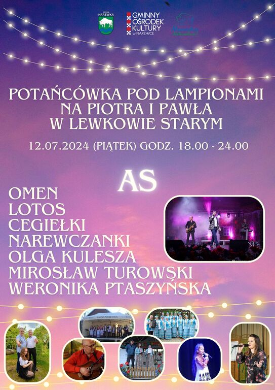 pod lampionami 12.07.2024 lewkowo