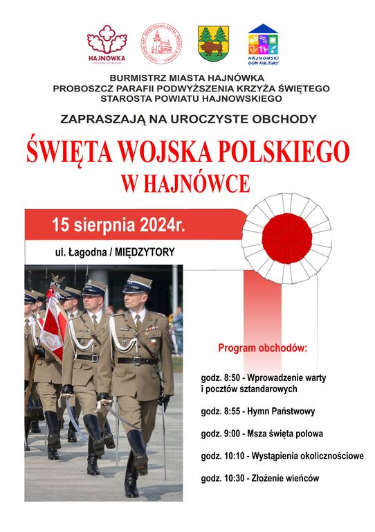 wojsko polskie plakat 15.08.2024