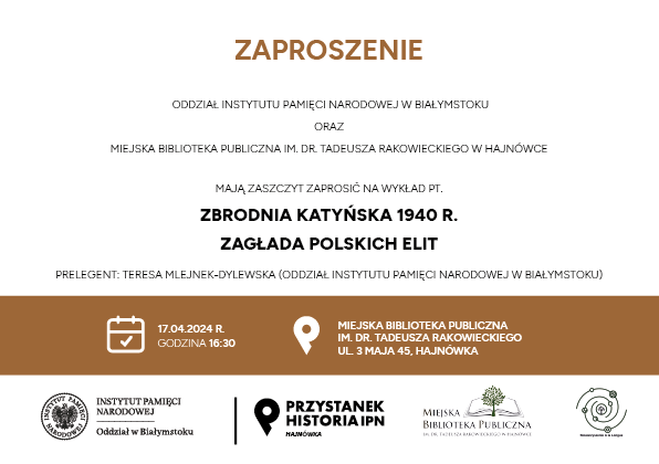 zbrodnia katynska 17.04.2024