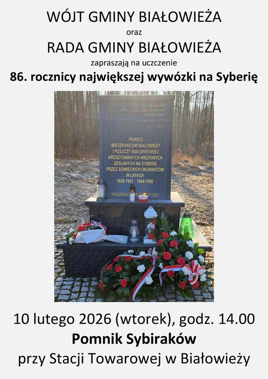 2026.02.04 plakat pomnik sybirakow 86 rocznica page 001