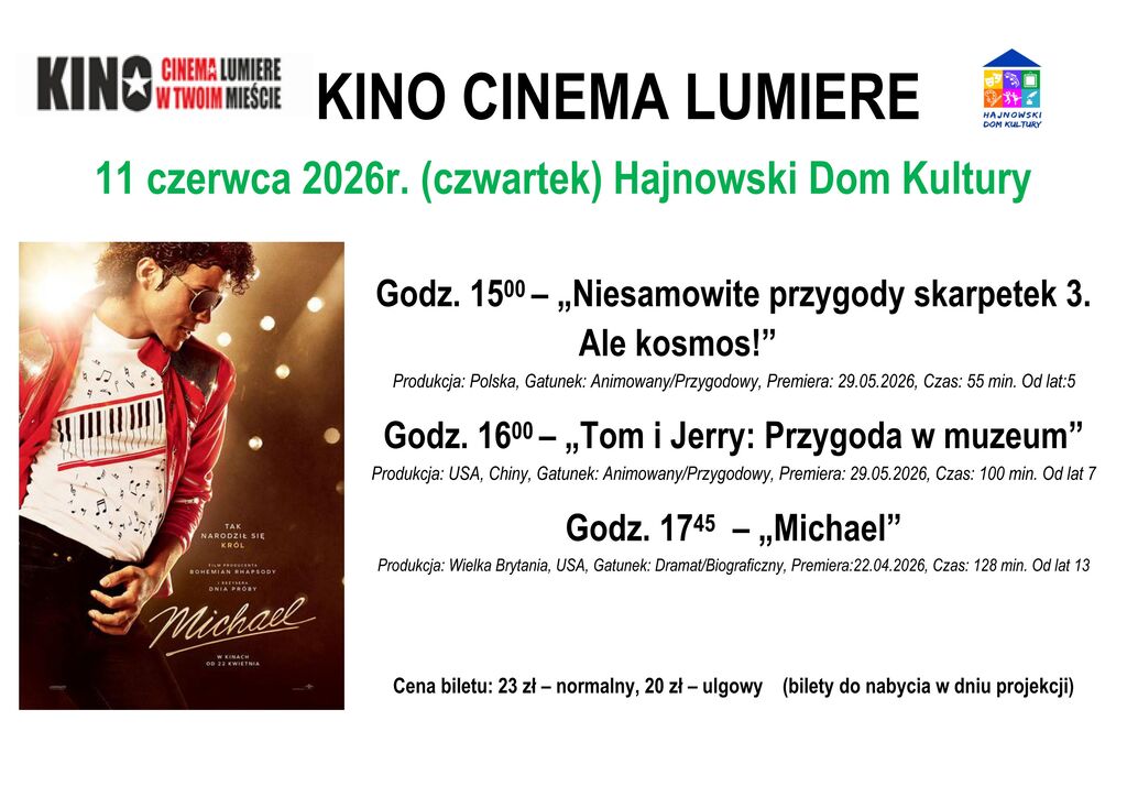 Kino 11 czerwca