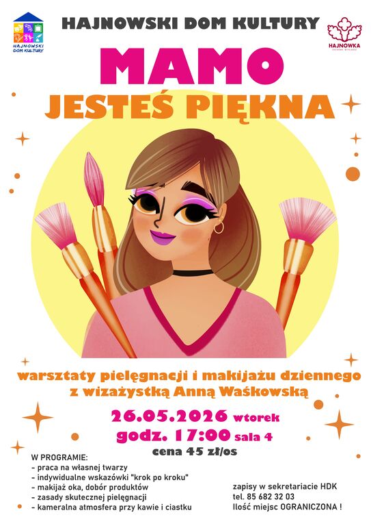 Mamo jestes piekna PLAKAT