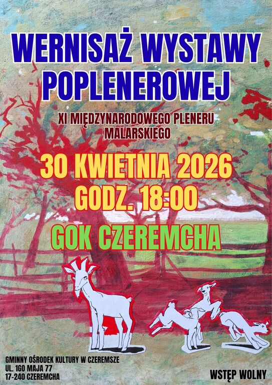 Miedzynarodowy Plener Malarski Czeremcha 20232