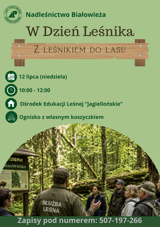 Plakat Dzien Lesnika
