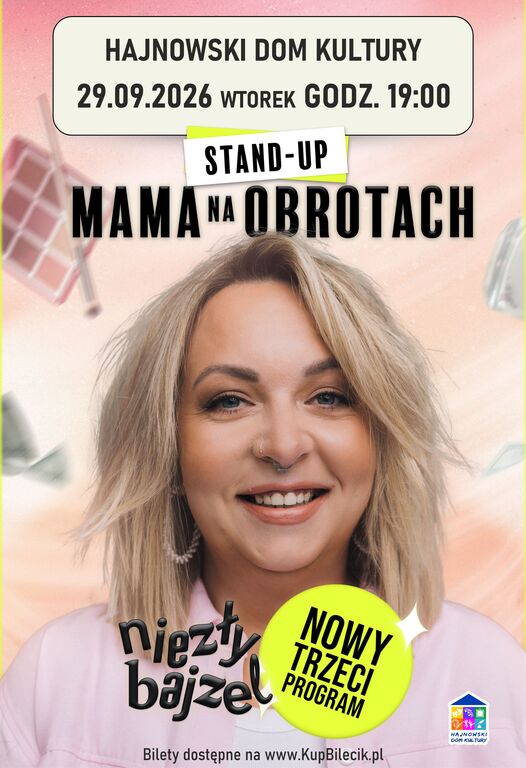 Plakat Mama na obrotach