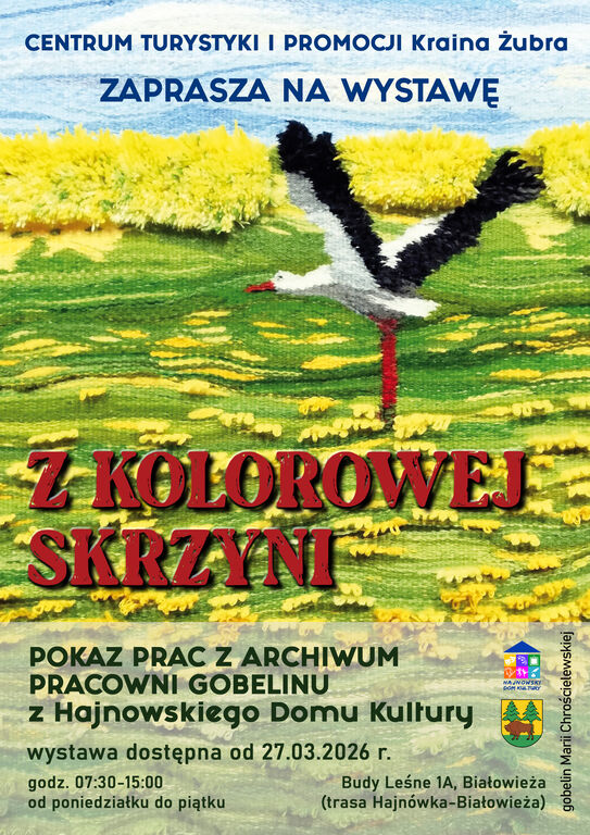 Z kolorowej skrzyni PLAKAT net loga