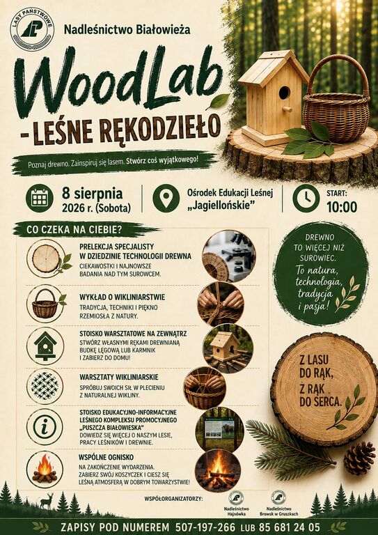 plakat WoodLab