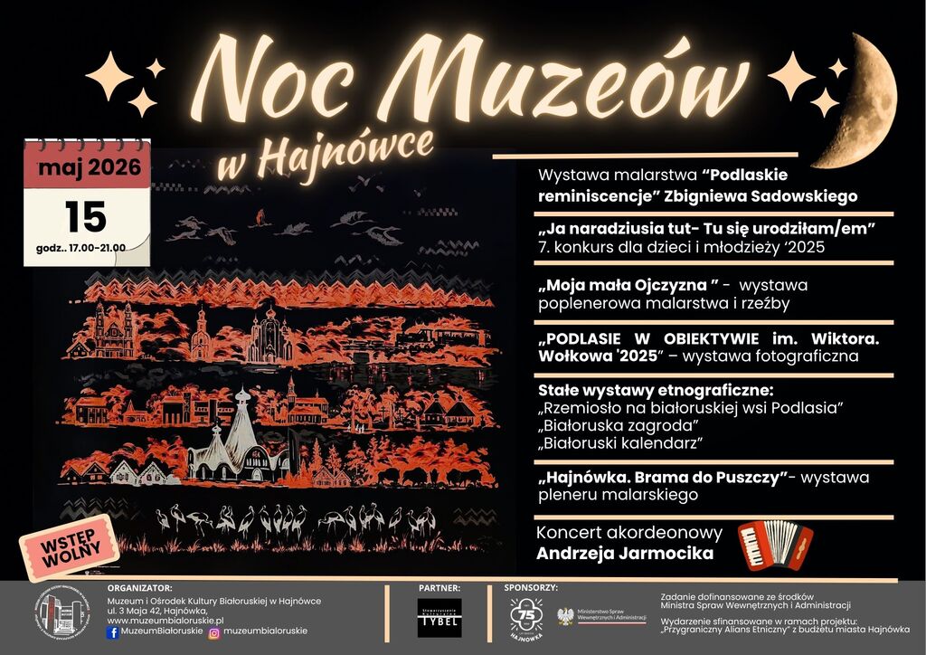 plakat noc muzeow 2026