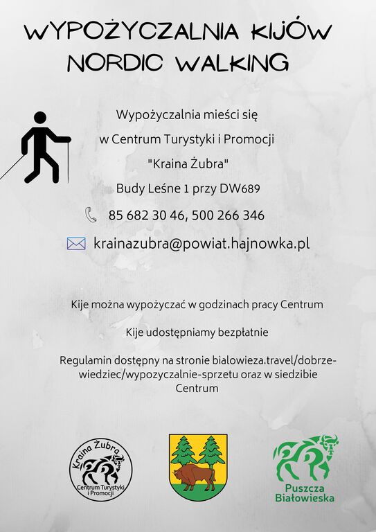 Wypozyczalnia Kijow Nordic Walking Kraina Zubra