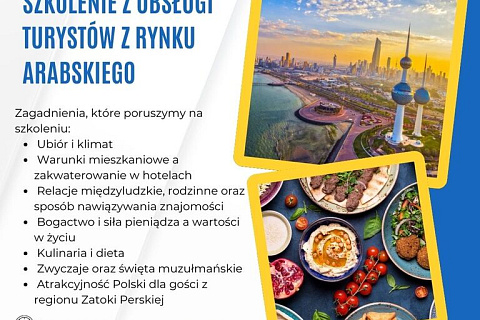 Bezpłatne szkolenie z obsługi turystów z rynku arabskiego!
