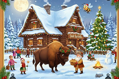 Magia Świąt w sercu Puszczy Białowieskiej! Dwór Bartnika w Narewce
