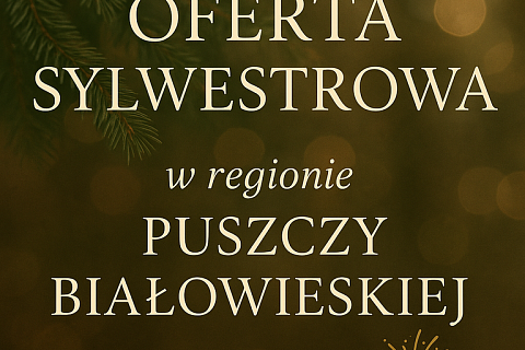 Sylwester 2025/2026 w sercu Puszczy Białowieskiej – Przegląd Ofert